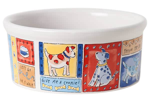 Ceramic Dog Bowl 3