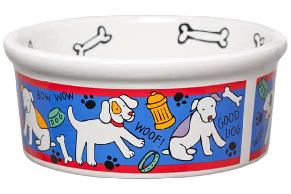 Ceramic Dog Bowl 8