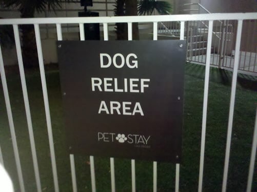 Pet Friendly Hotels Sign