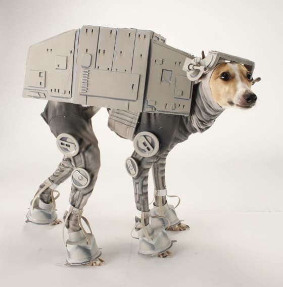 Dog Halloween Star Wars AT-AT Costume