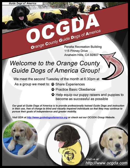 Orange County Guide Dogs of America